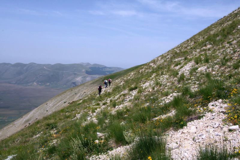 in alta quota nei miei Sibillini